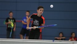 Gemeinsames Trainingslager der Zürcher Oberländer Unihockeyvereine Gemeinsames Trainingslager der Zürcher Oberländer Unihockeyvereine
